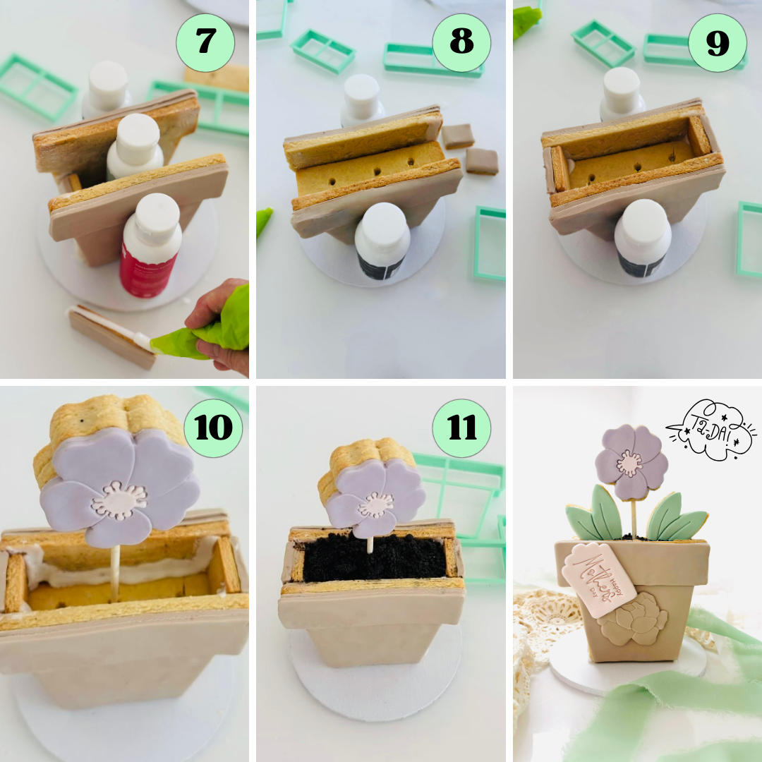 3D Flower Pot + Flowers Bento Full Set (SweetP) - Image 11