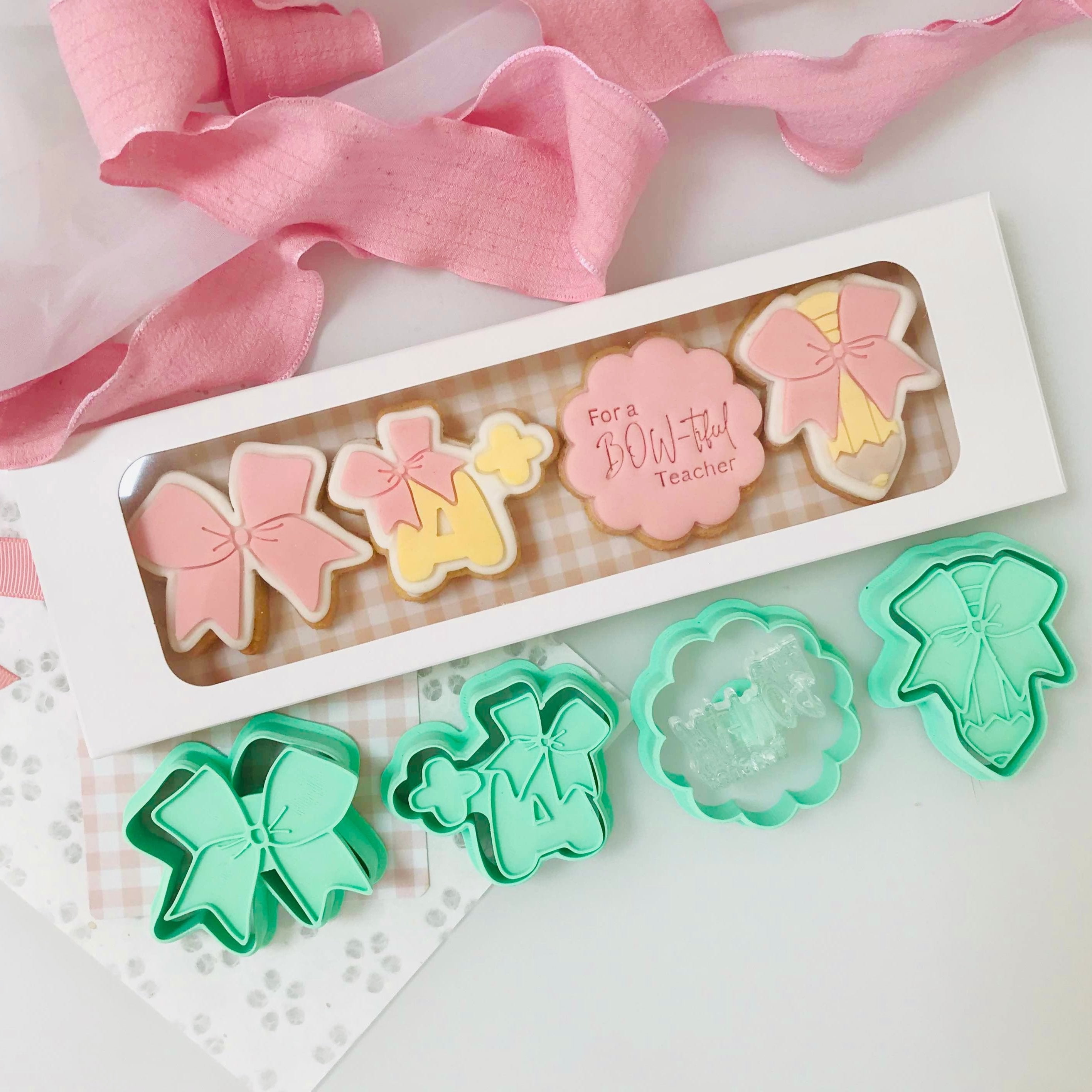 Bow-tiful Teacher - Bento Minis Cutter Full Set (SweetP) - Image 9