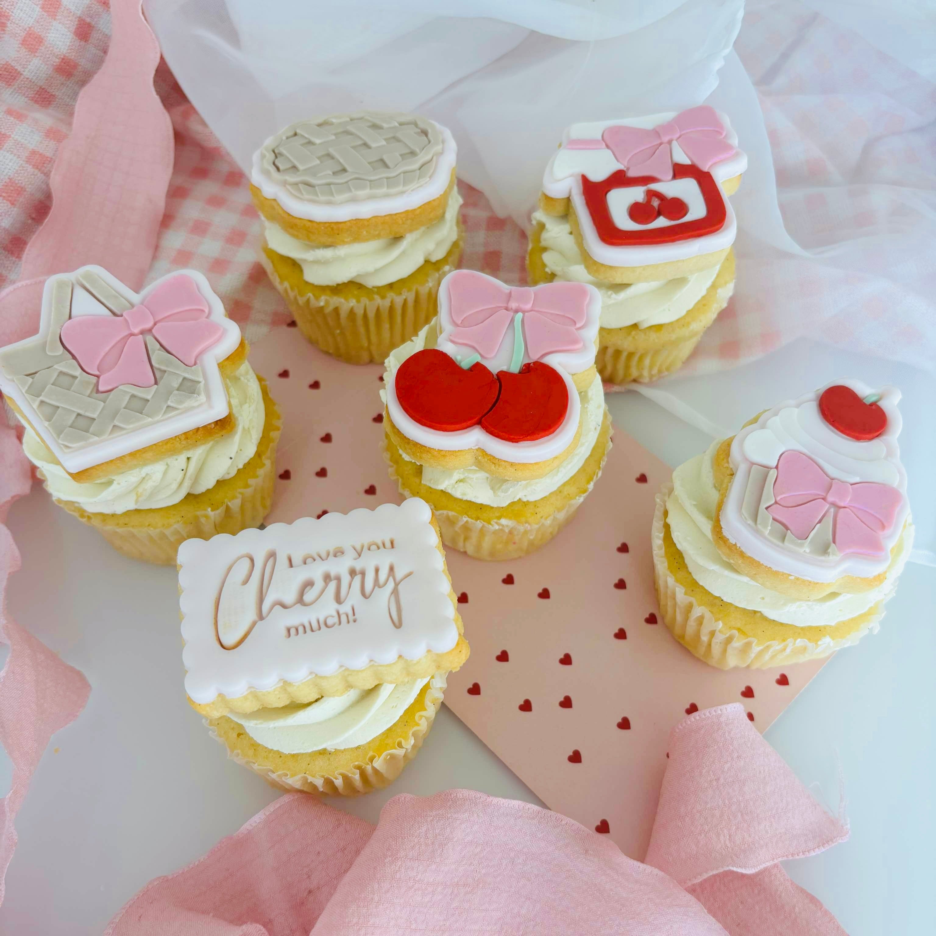 Love You Cherry Much - Bento Minis Cutter Full Set (SweetP) - Image 9