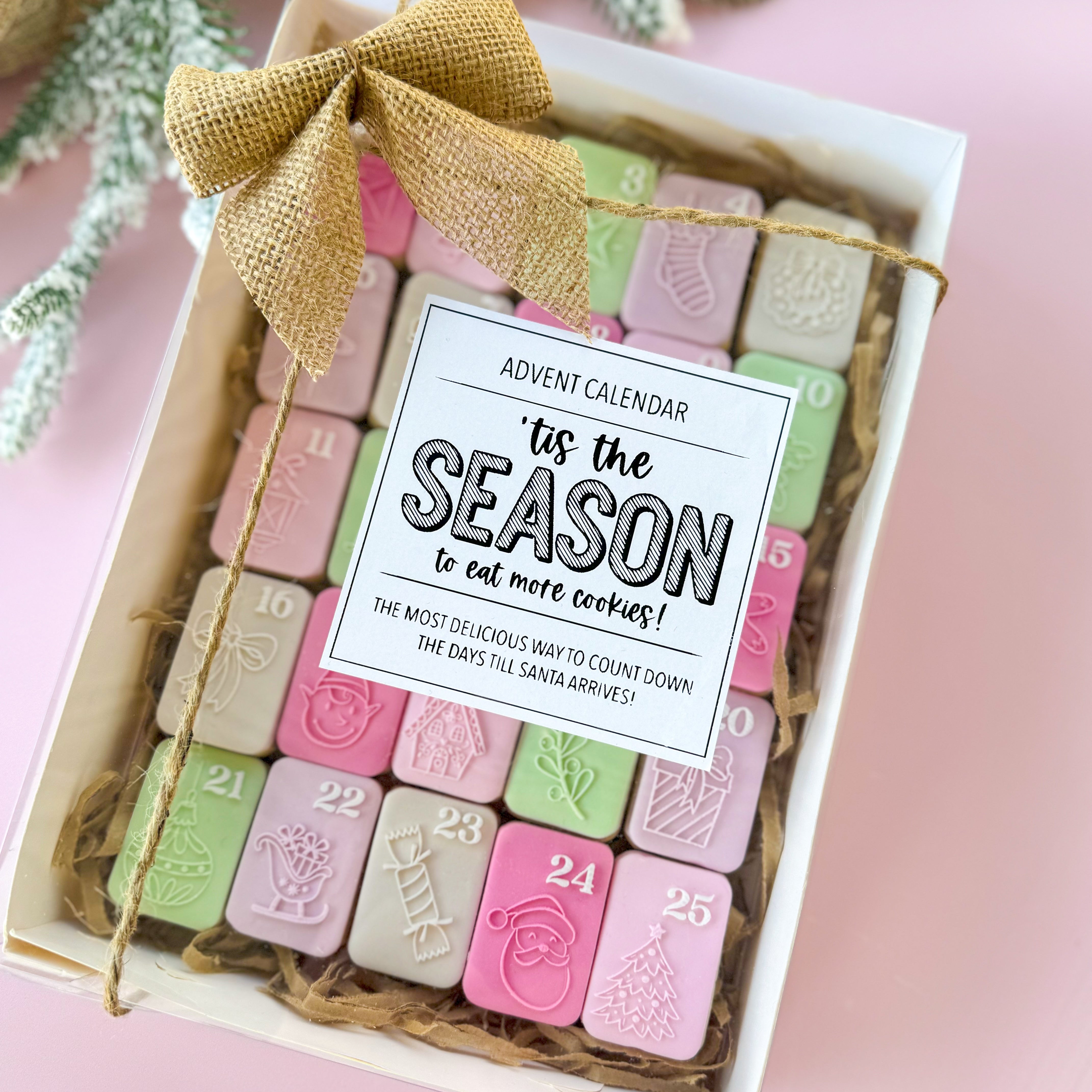 Holly Jolly Advent Cutter & Debosser Set (Little Biskut) - Image 8