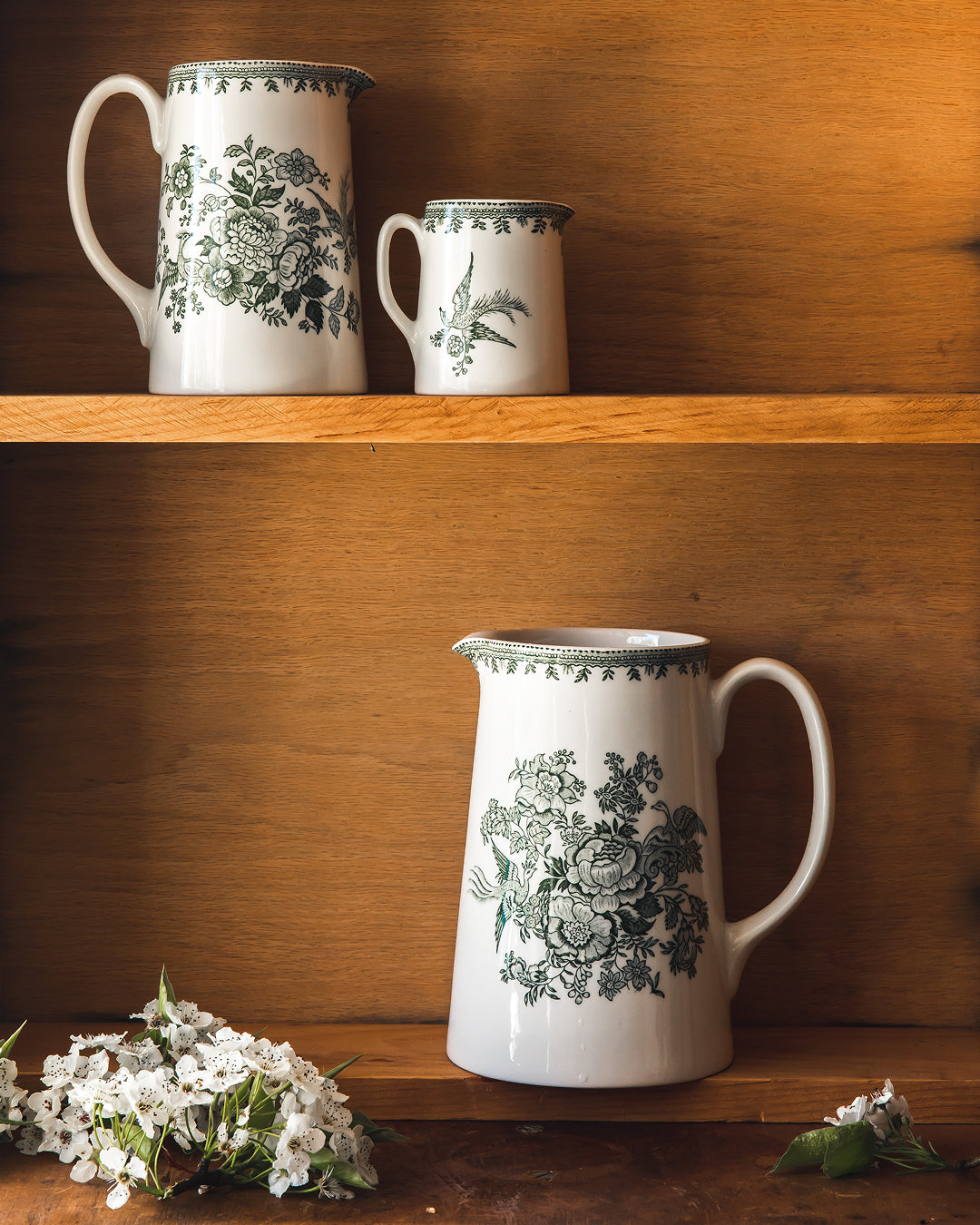 Vintage Transferware Pitchers - Image 2