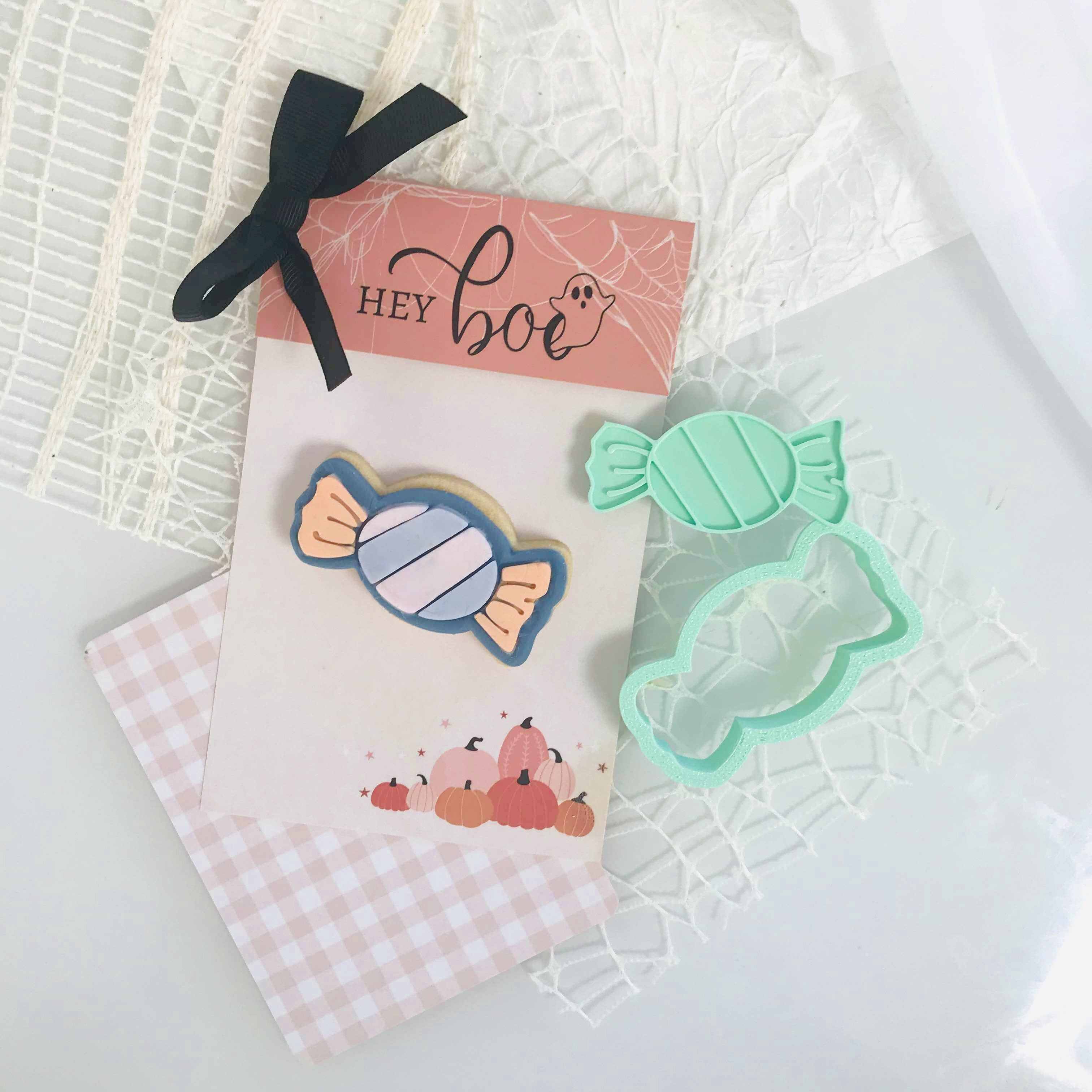 Hey Boo - Halloween Bento Minis Cutter Full Set (SweetP) - Image 5