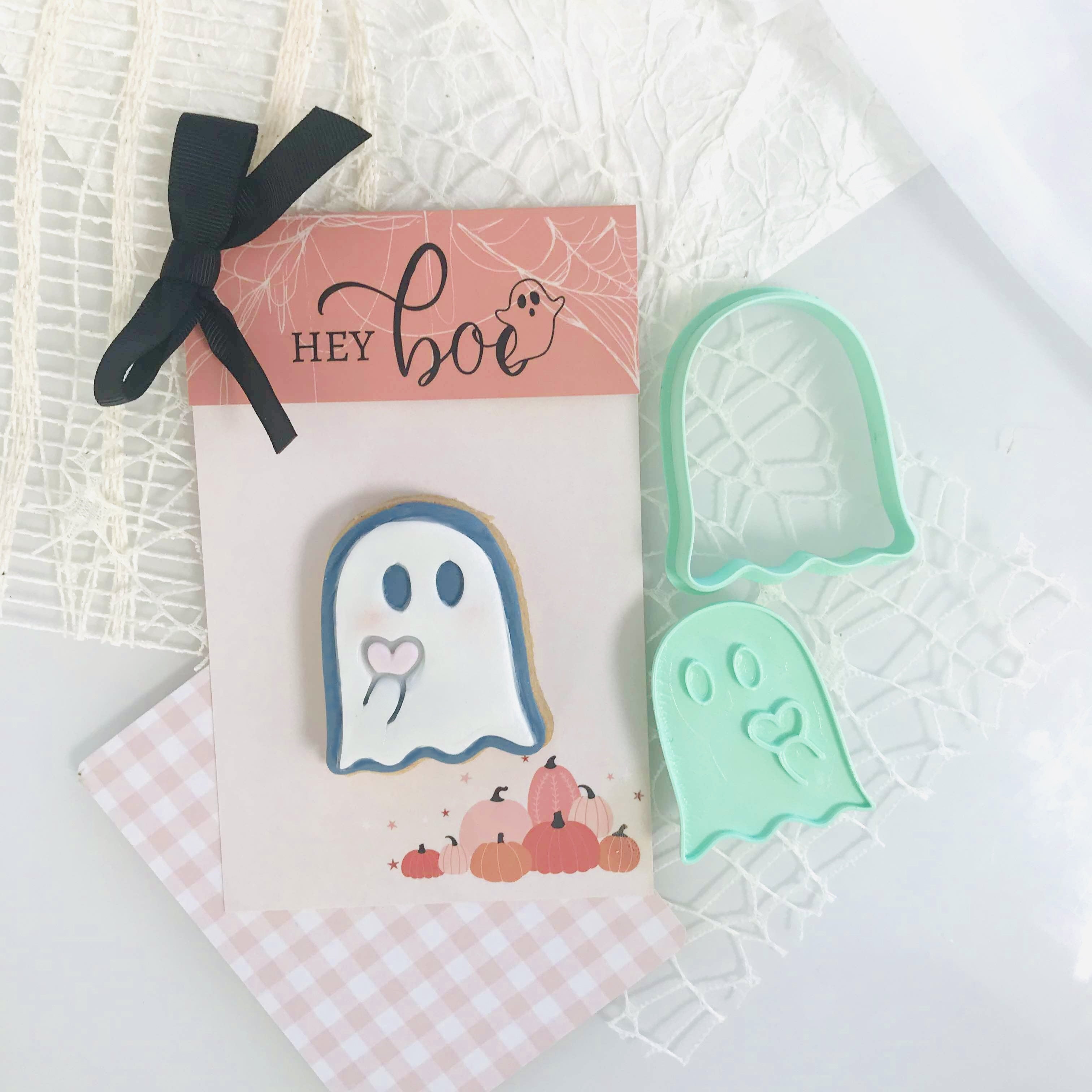 Hey Boo - Halloween Bento Minis Cutter Full Set (SweetP) - Image 6