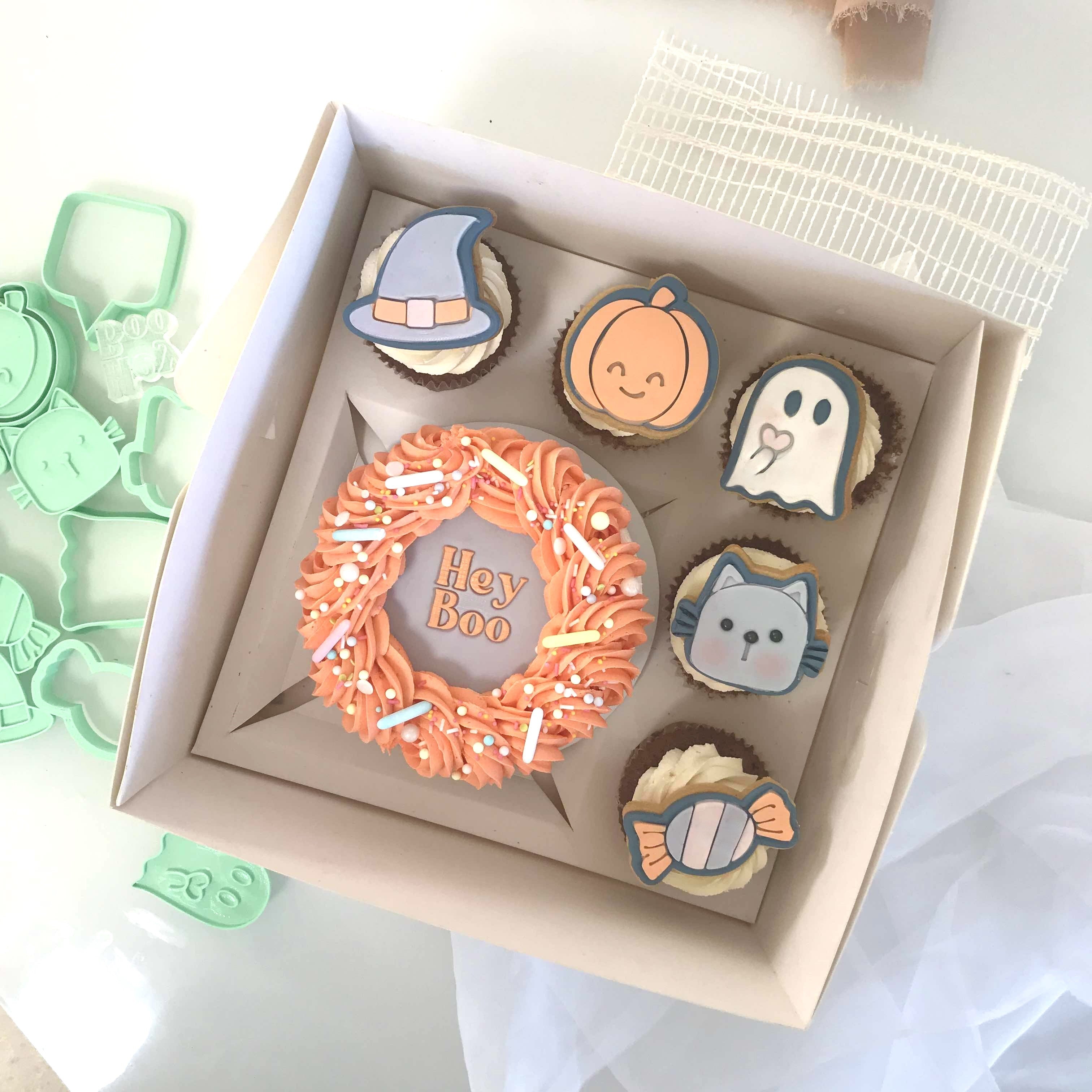 Hey Boo - Halloween Bento Minis Cutter Full Set (SweetP) - Image 9