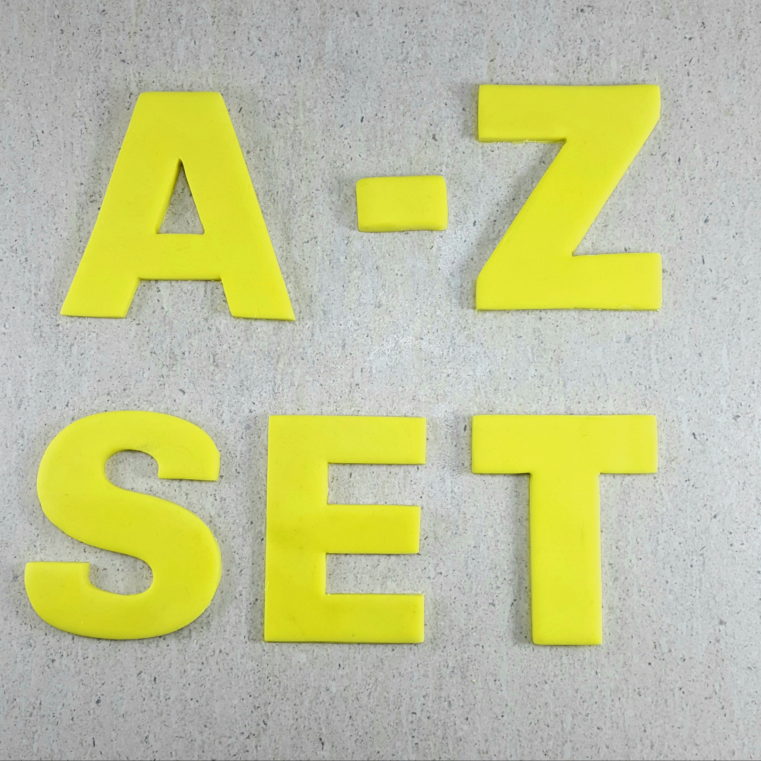 Full Set Wide Letter Cutters