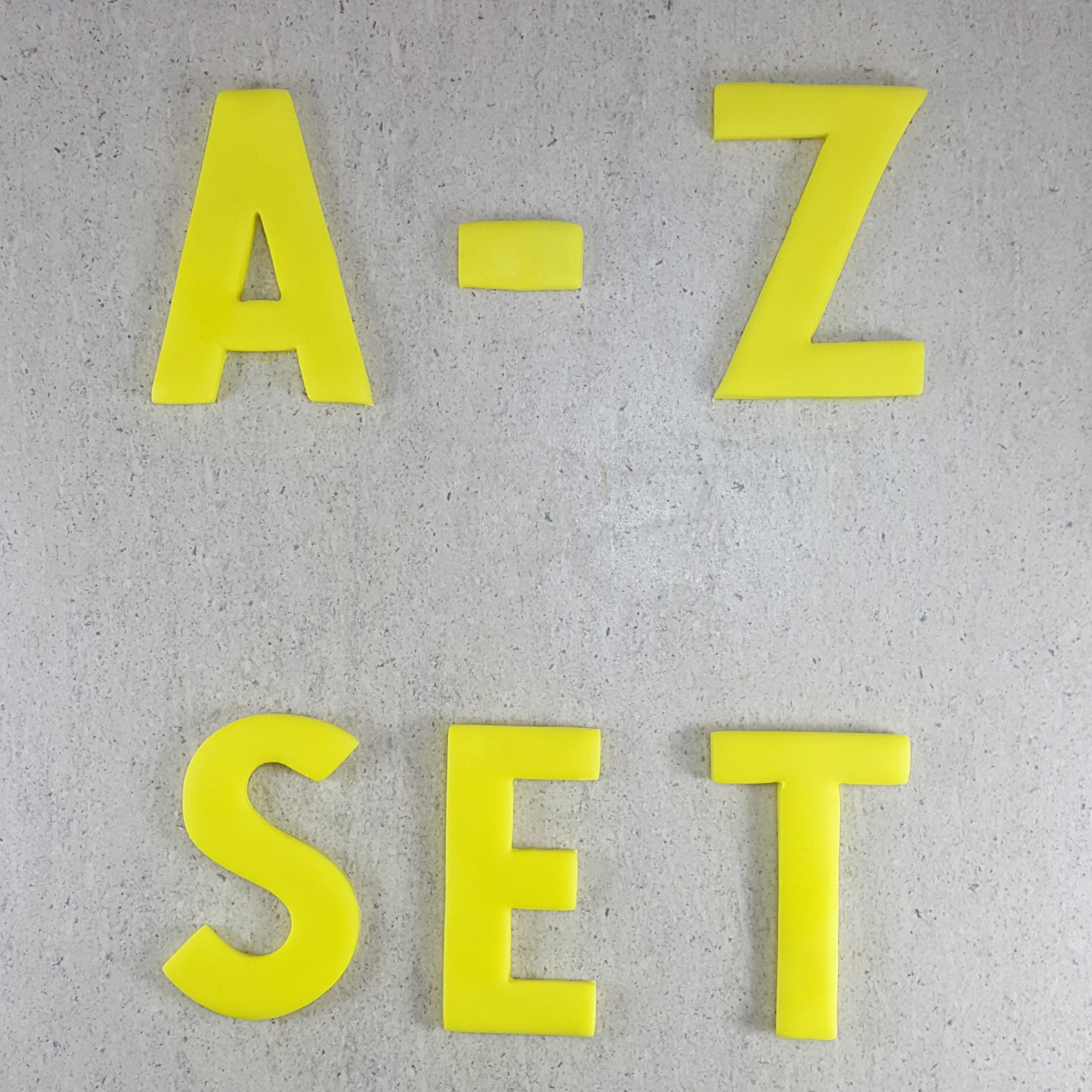 Full Set Thin Letter Cutters