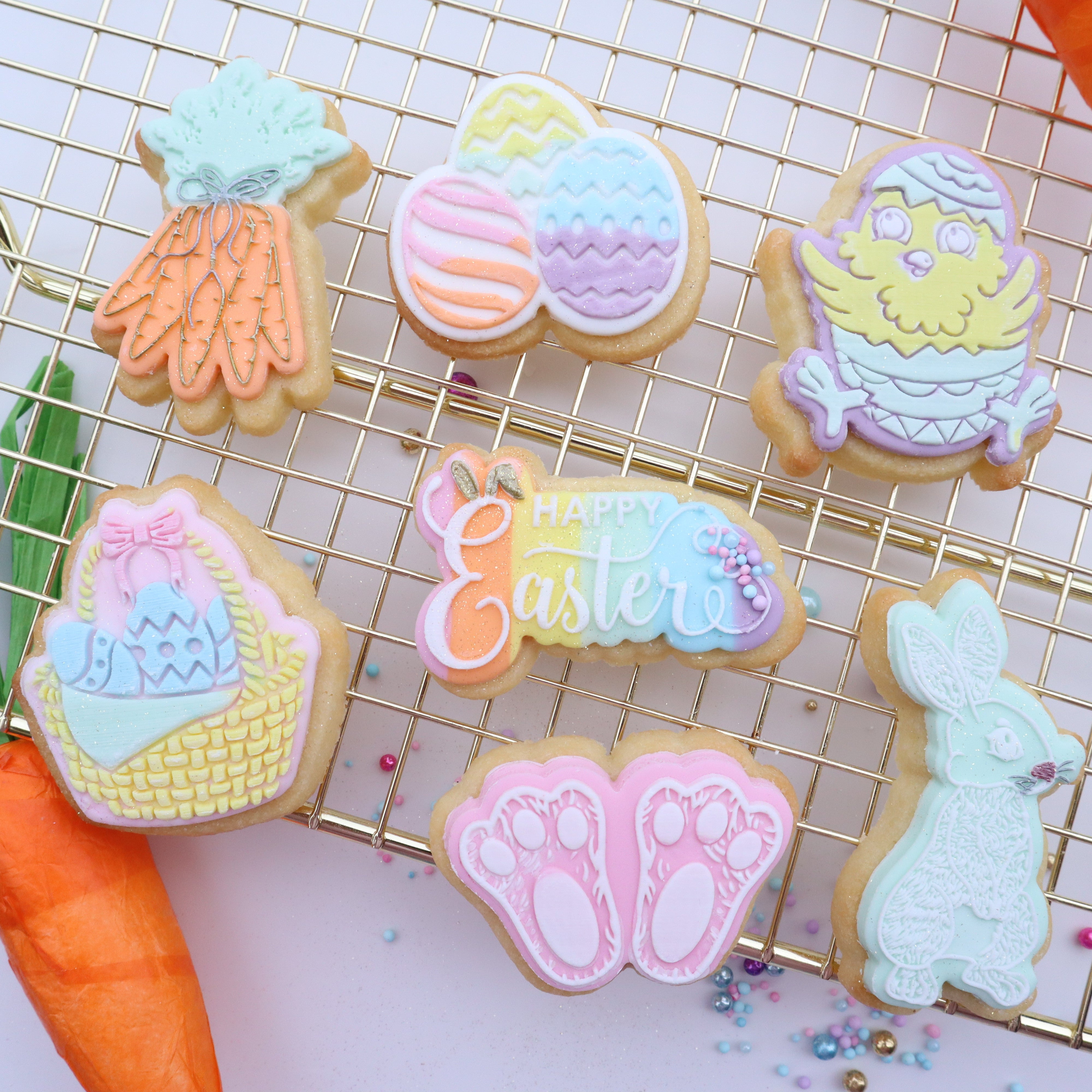 Mini Easter Full 7 Cutter & Debosser Set - Image 9