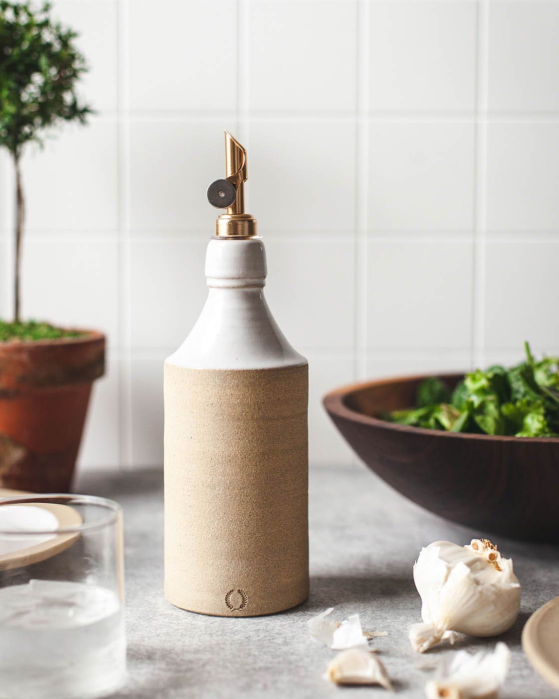 Vintage Olive Oil Bottle - Image 5