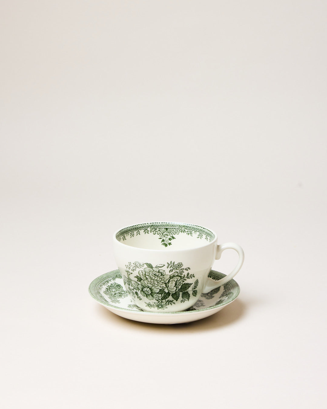 Vintage Transferware Mug & Saucer