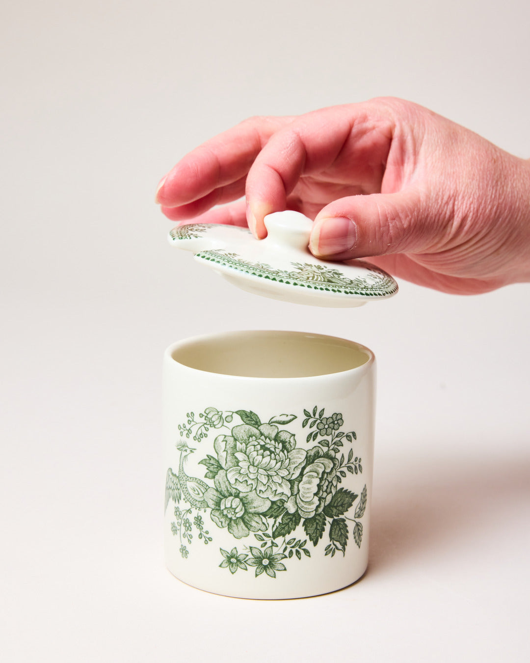 Vintage Transferware Cream & Sugar Set - Image 2