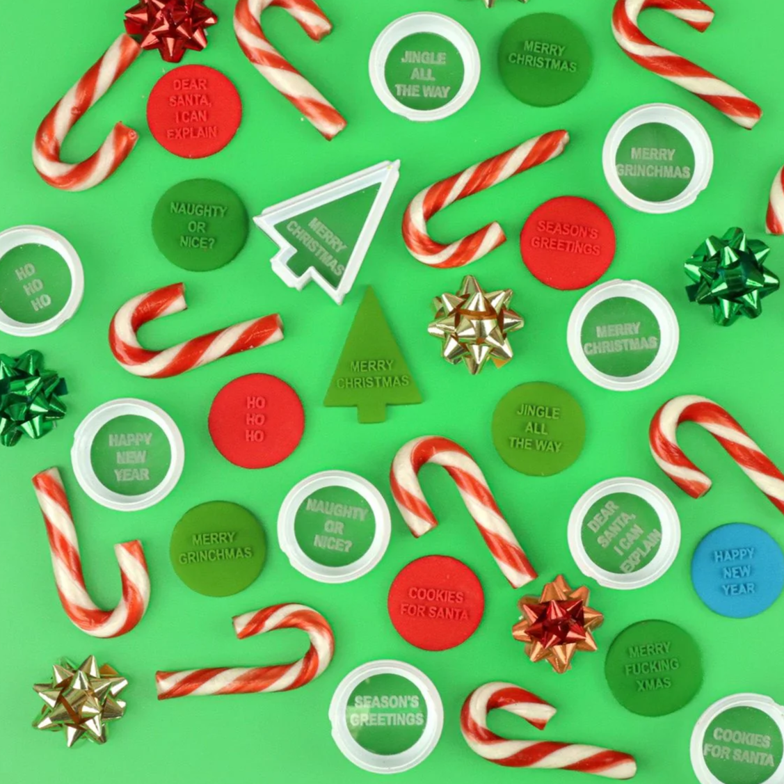 10 Christmas + FREE Tree Mini Message Exclusive (Sweet Sticks)