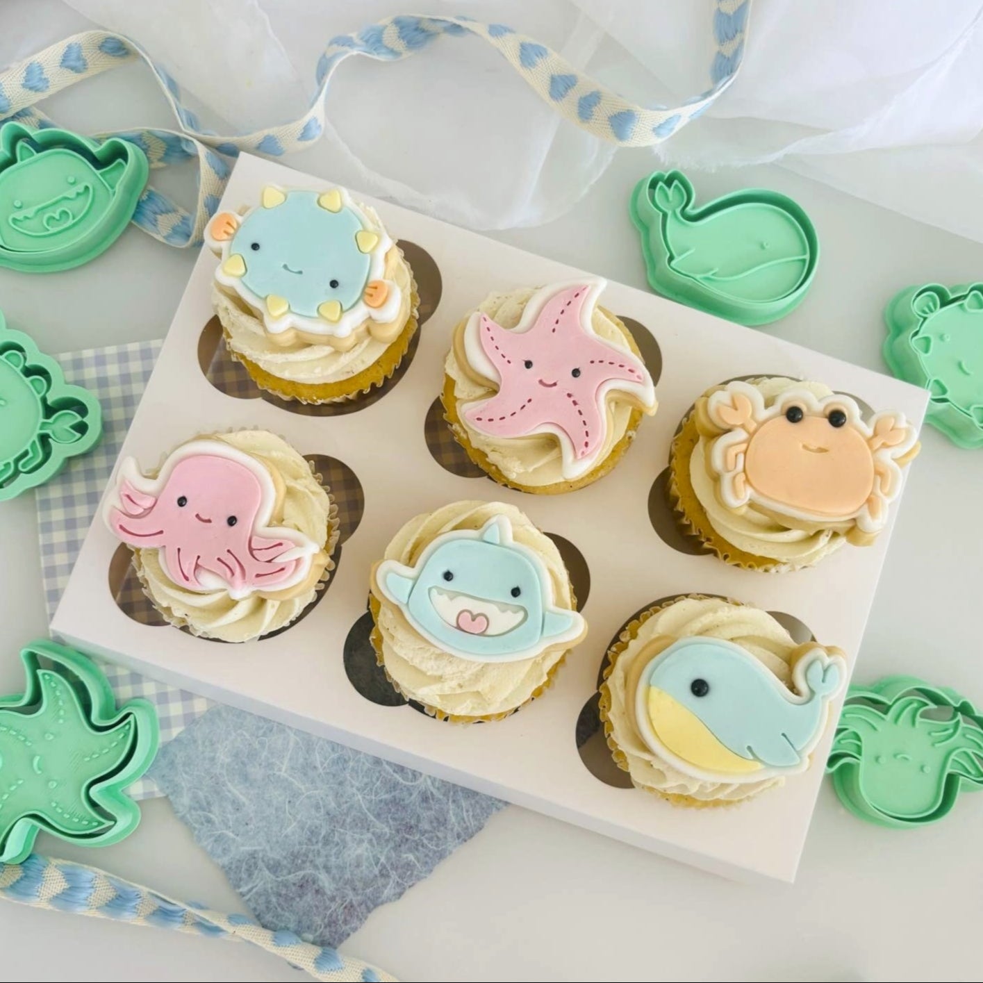 Under the Sea - Bento Minis Cutter Full Set (SweetP)