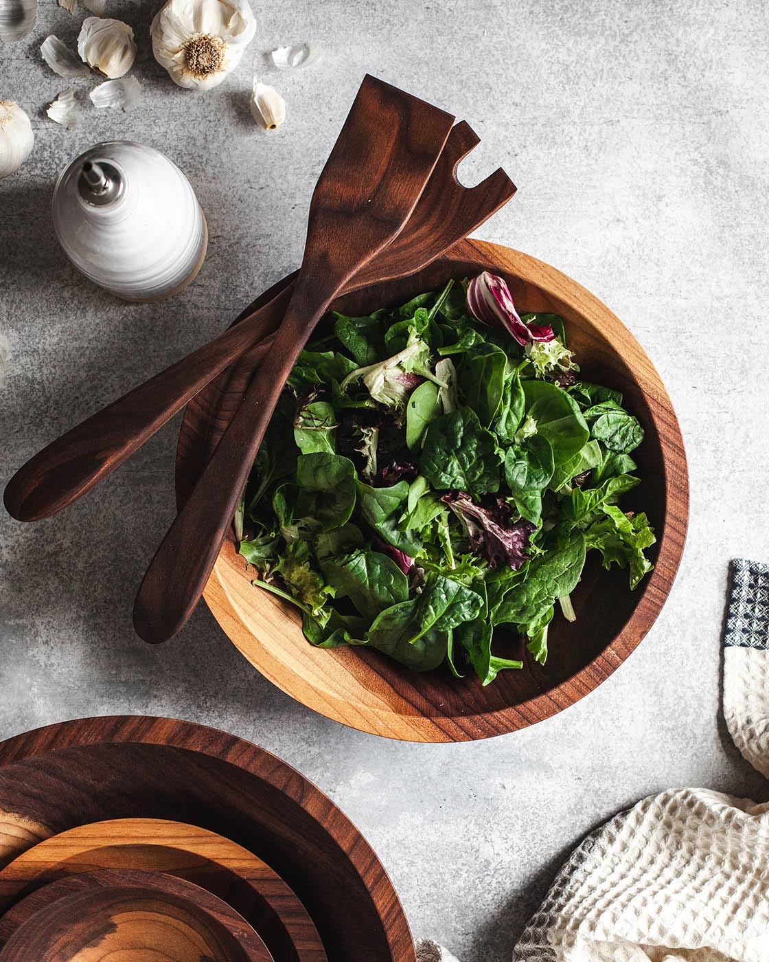 Crafted Walnut Bowls - Image 2