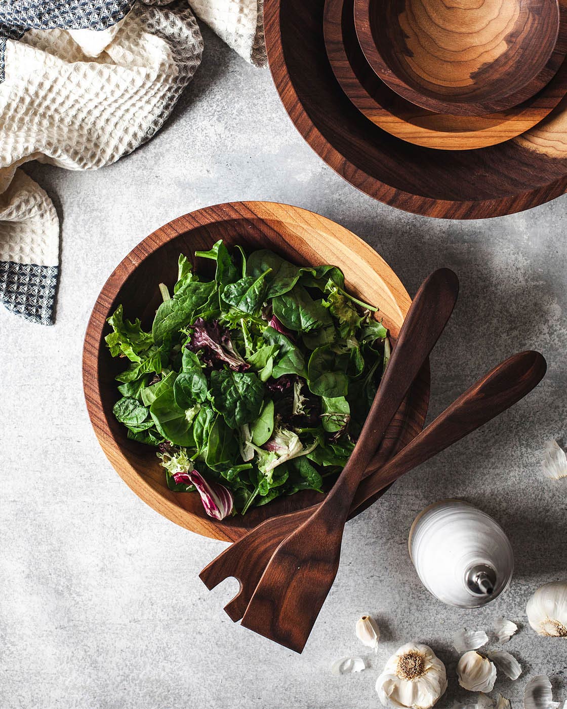 Crafted Salad Servers - Walnut - Image 2