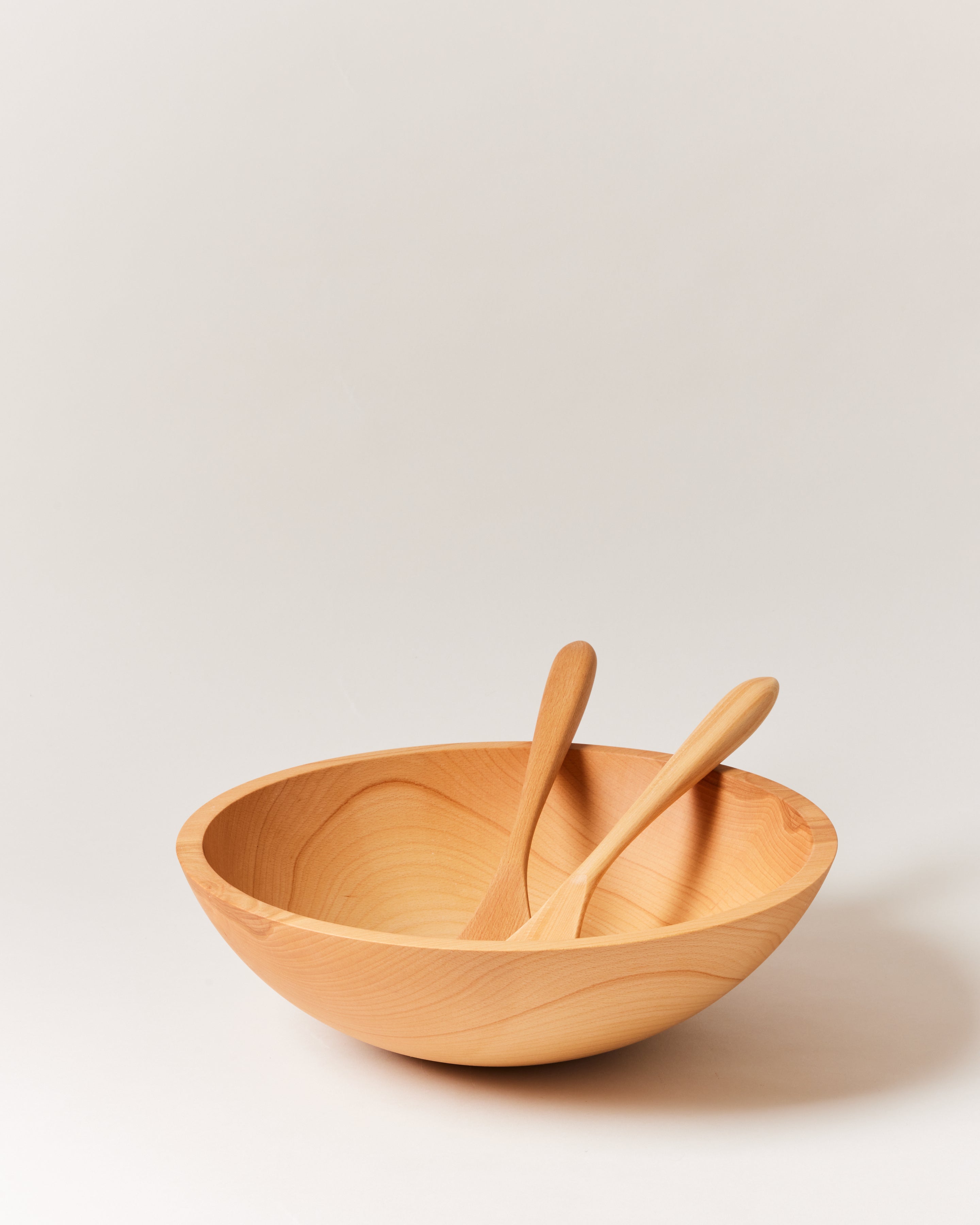 Turned Beech Bowls - Image 6