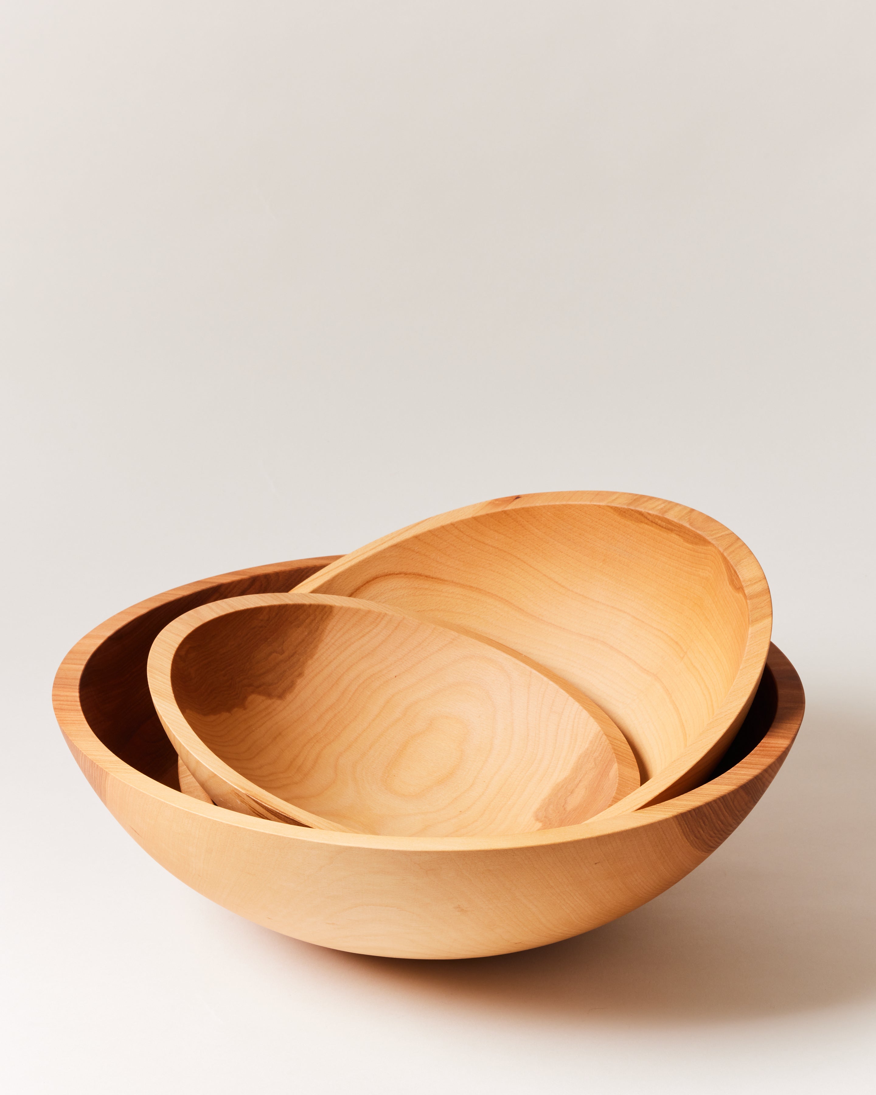 Turned Beech Bowls - Image 12