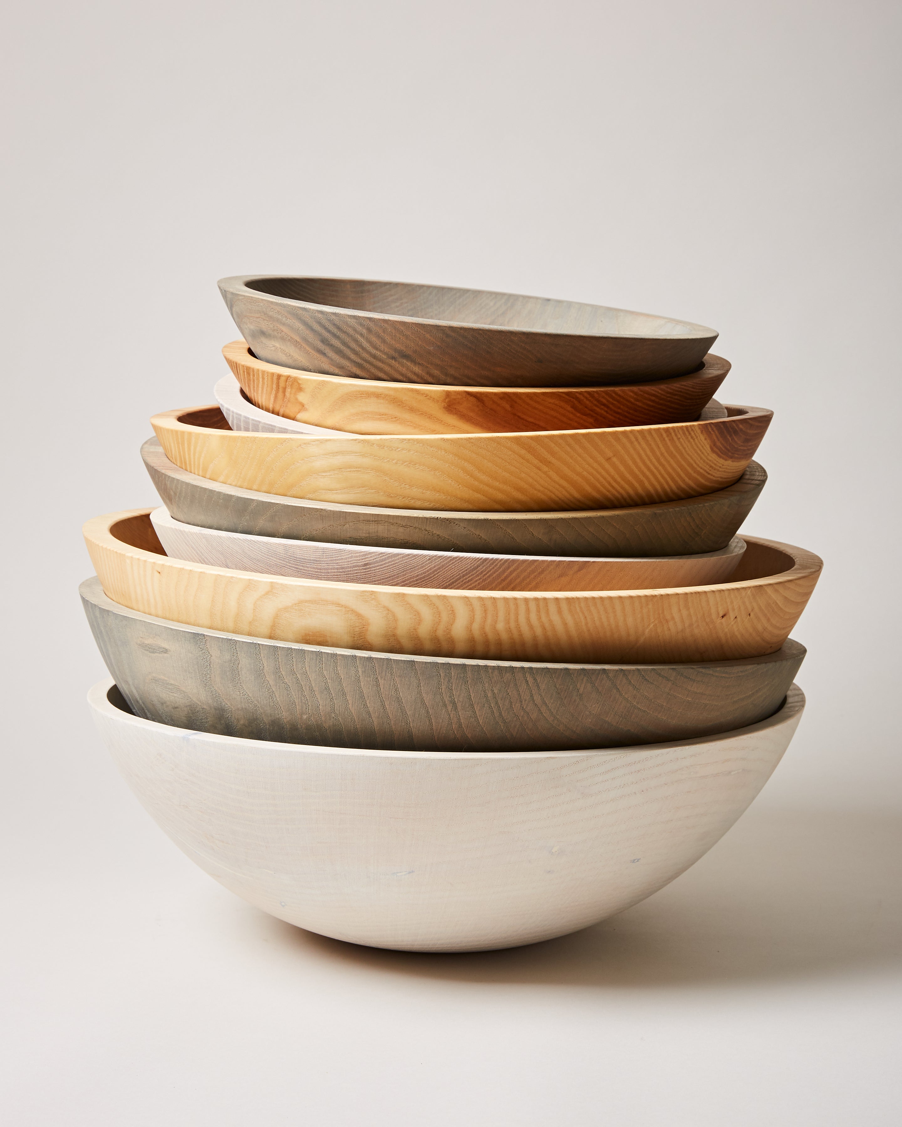 Crafted Wooden Bowls - Natural - Image 9