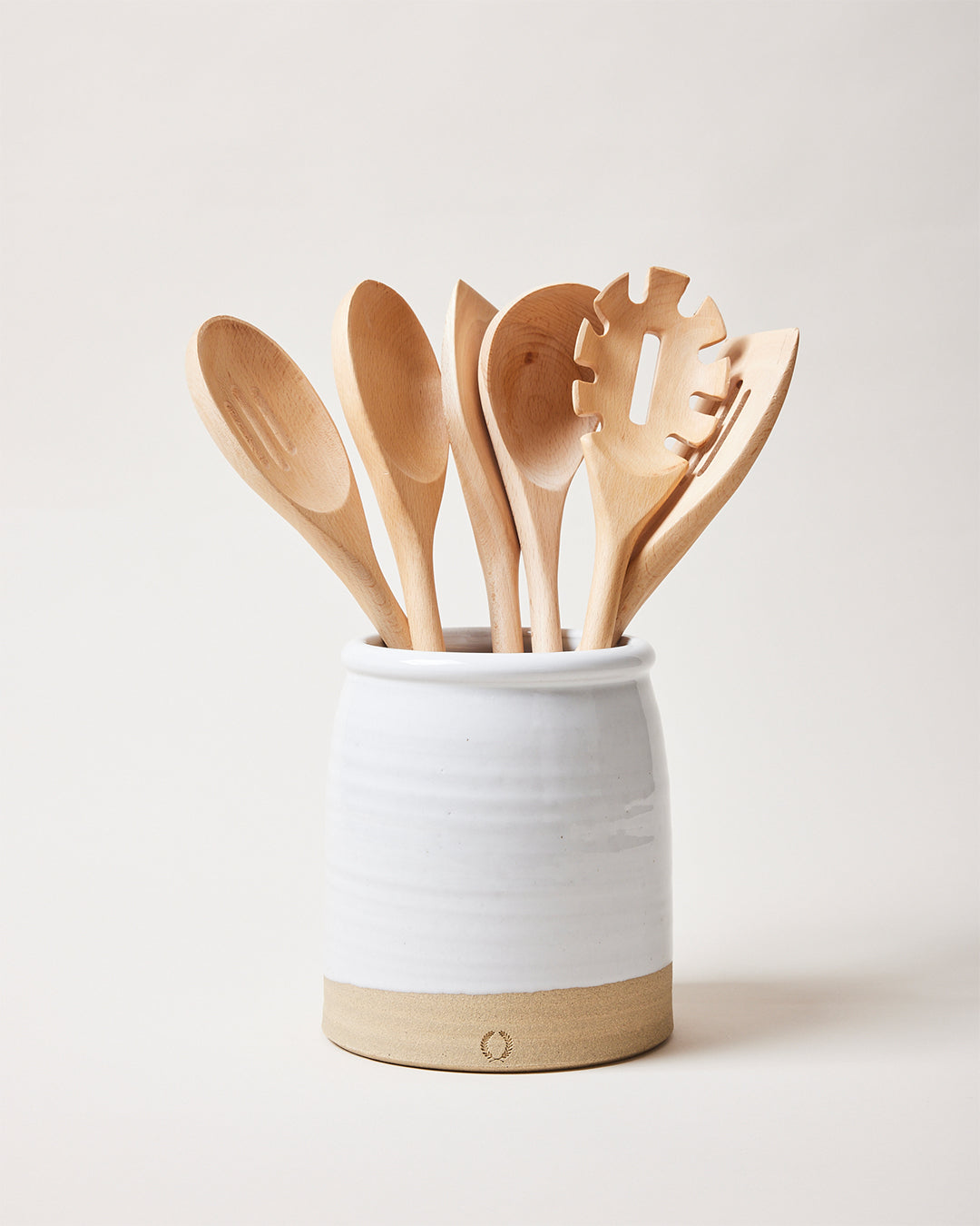 Beehive Crock + Essential Kitchen Utensils Set