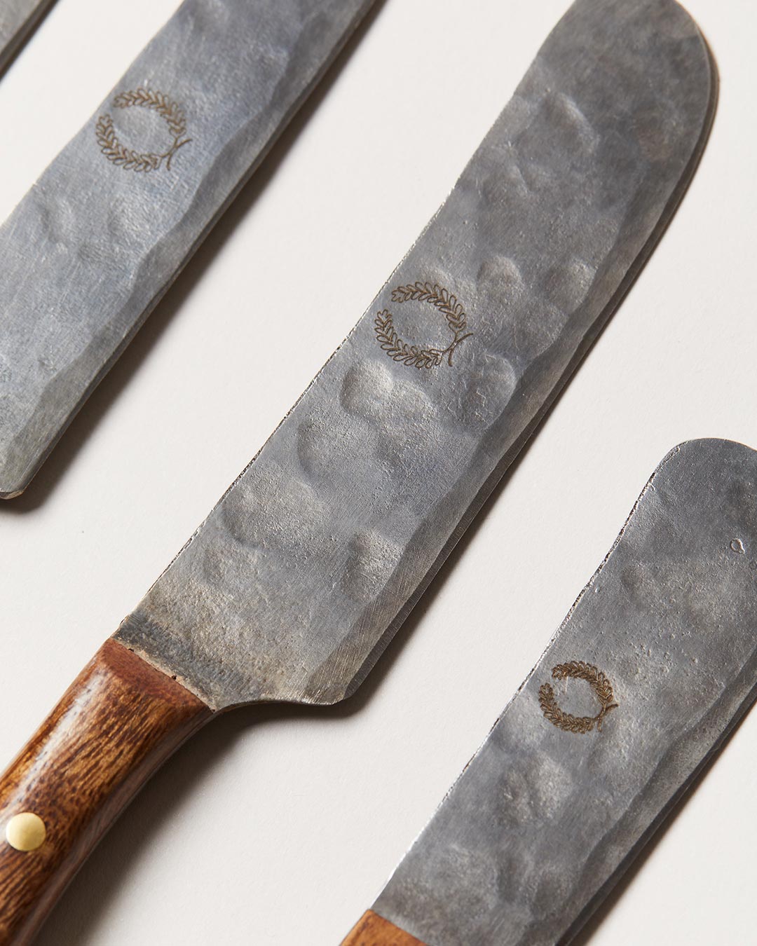 Artisan Forged Cheese Knives - Set of 4 - Image 6