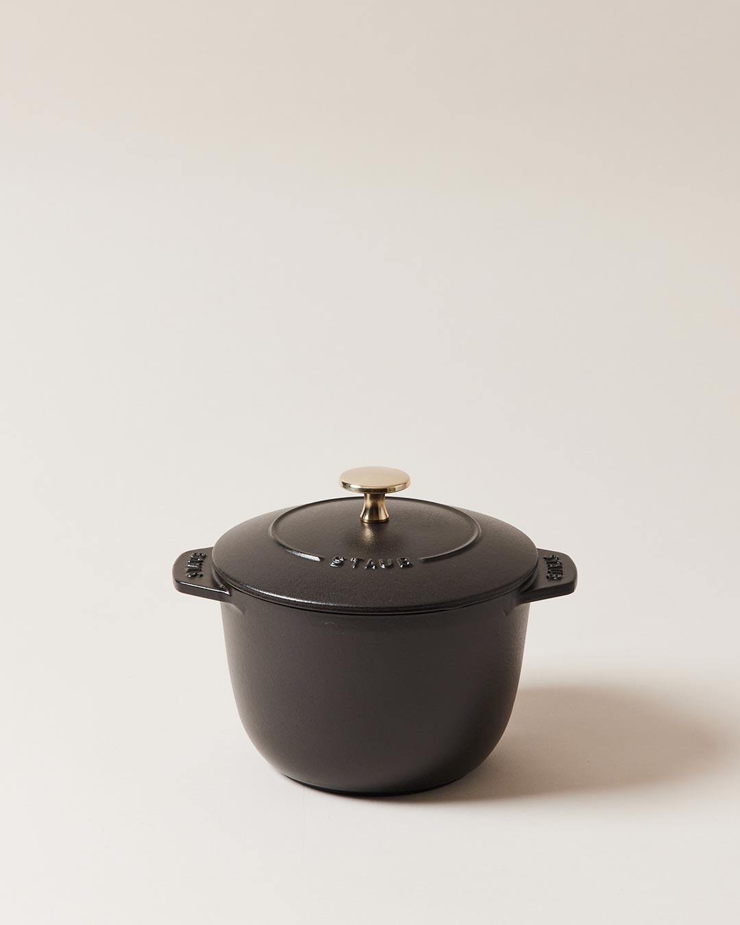 Staub Cast Iron Petite French Oven with Brass Knob - Image 2