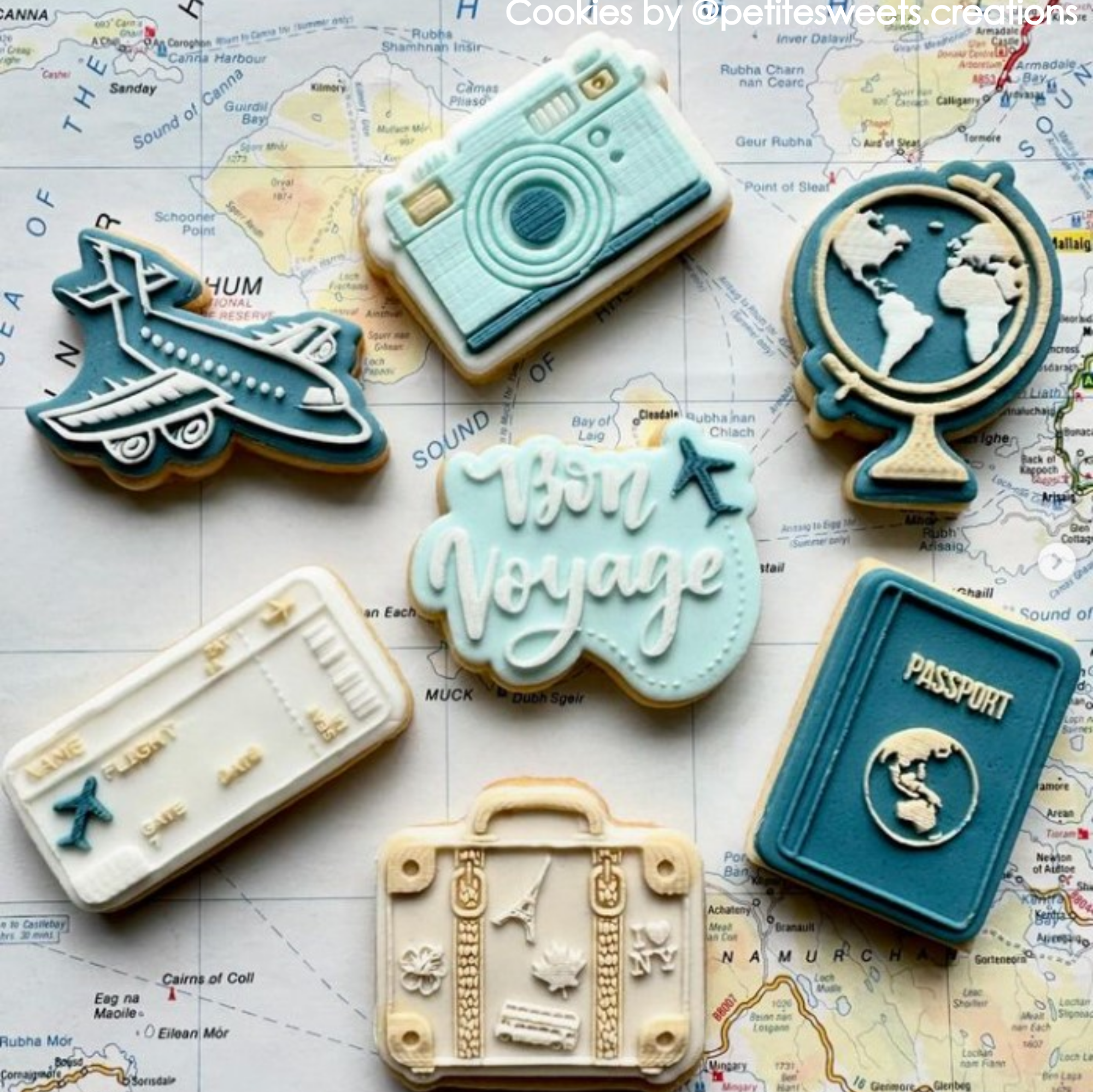 Mini Travel Full 7 Cutter and Debosser Set