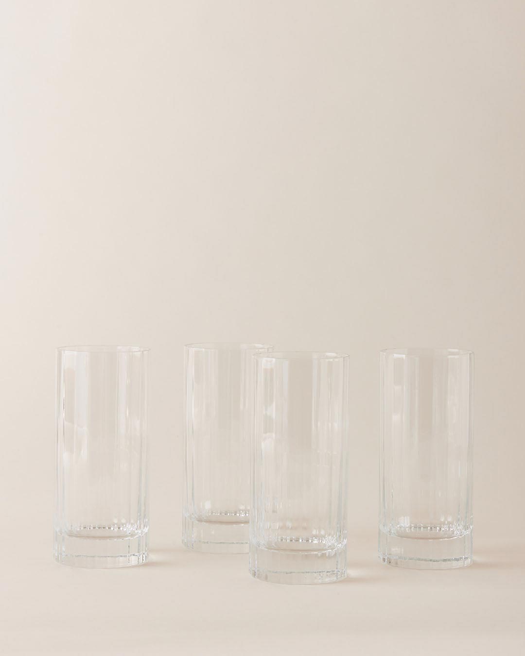 Faceted Glass - Set of 4 - Image 4