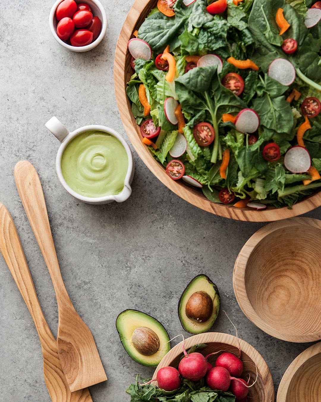 Crafted Wooden Bowls - Natural - Image 3