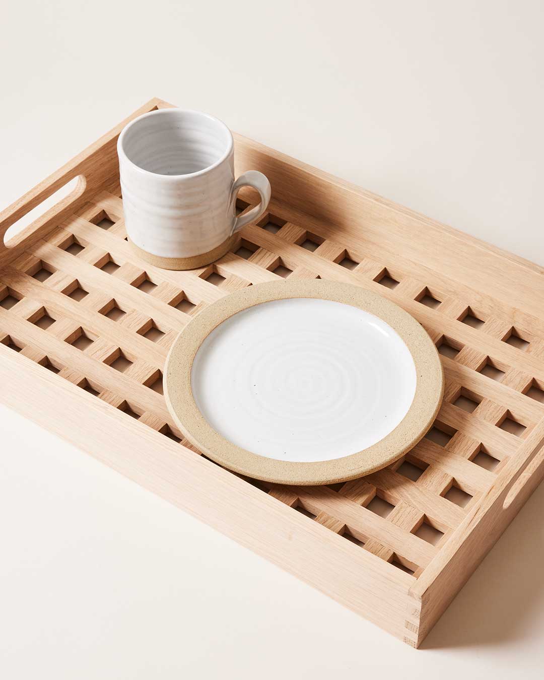 Wooden Lattice Tray