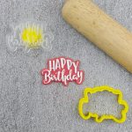 Mini Birthday Party Set Cutter and Debosser Set - Image 8