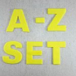 Full Set Wide Letter Cutters