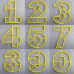 Full Set Number Cookie Cake Cutters