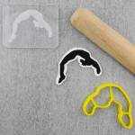 Cheerleader Silhouette Cutter and Debosser Full Set (6) - Image 5