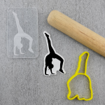 Cheerleader Silhouette Cutter and Debosser Full Set (6) - Image 6