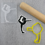 Cheerleader Silhouette Cutter and Debosser Full Set (6) - Image 7