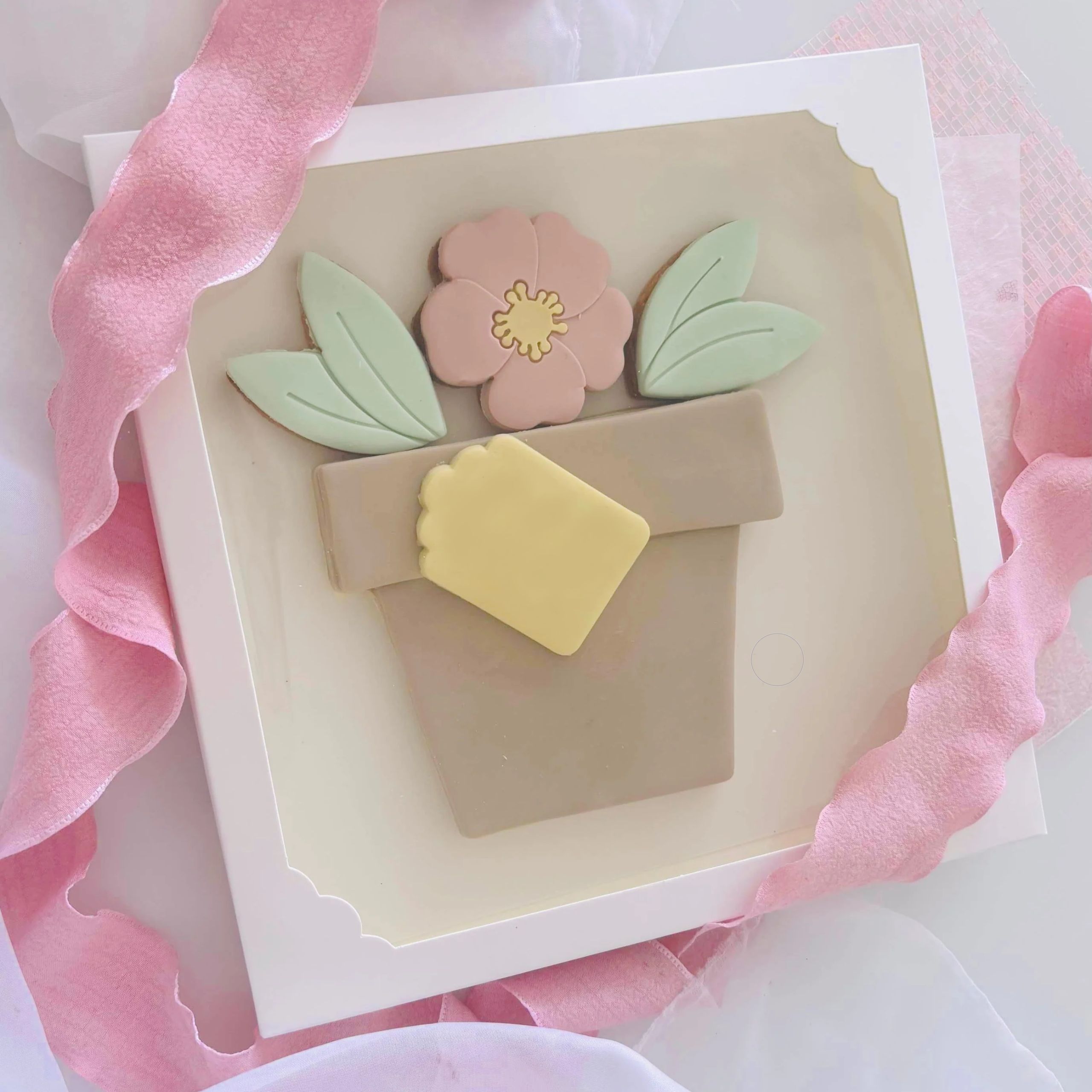 3D Flower Pot + Flowers Bento Full Set (SweetP) - Image 4