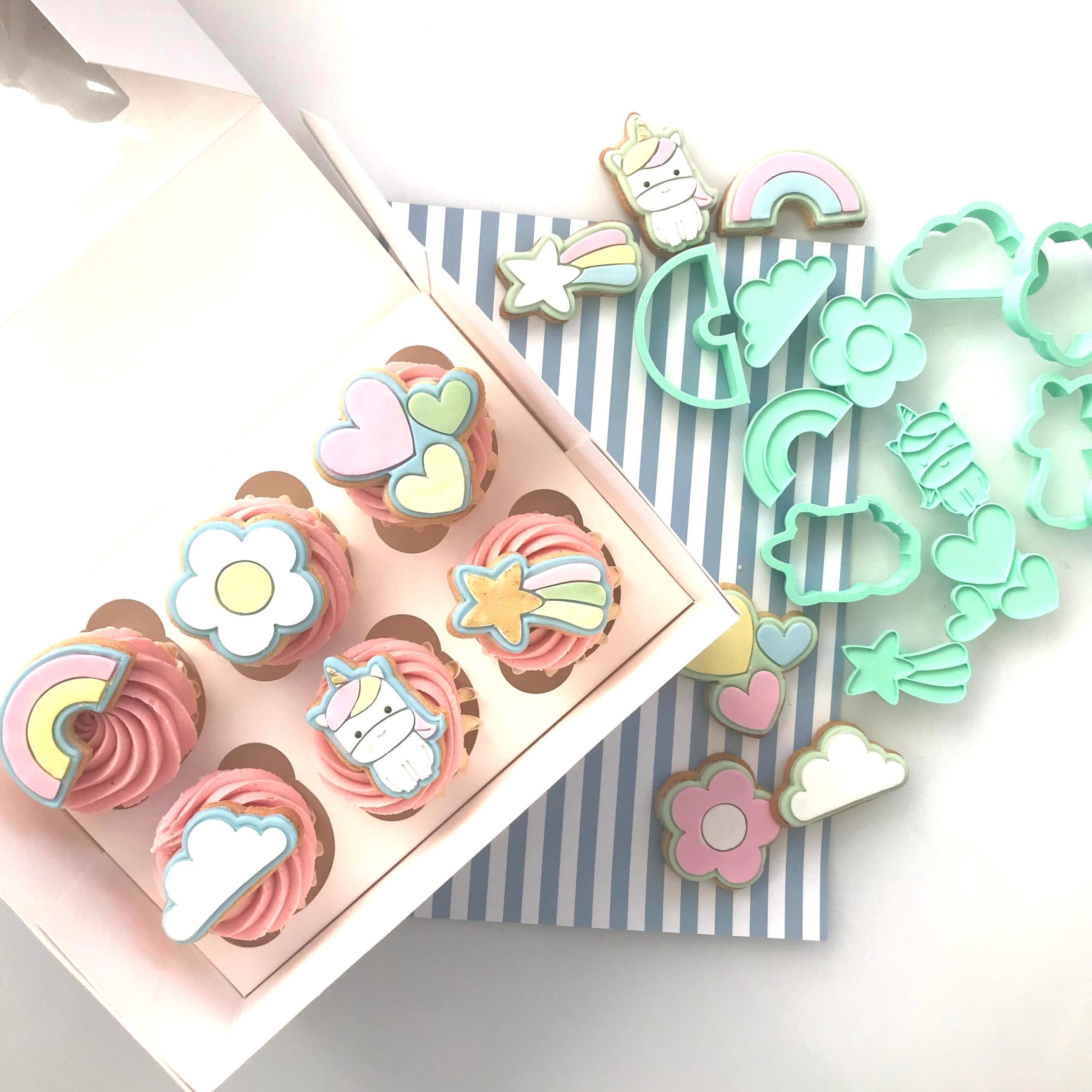 Sweet_P_Unicorn_Dreams_Bento_Minis_Cutter_Full_Set.jpg Unicorn Dreams - Bento Minis Cutter Full Set (SweetP) - Image 1